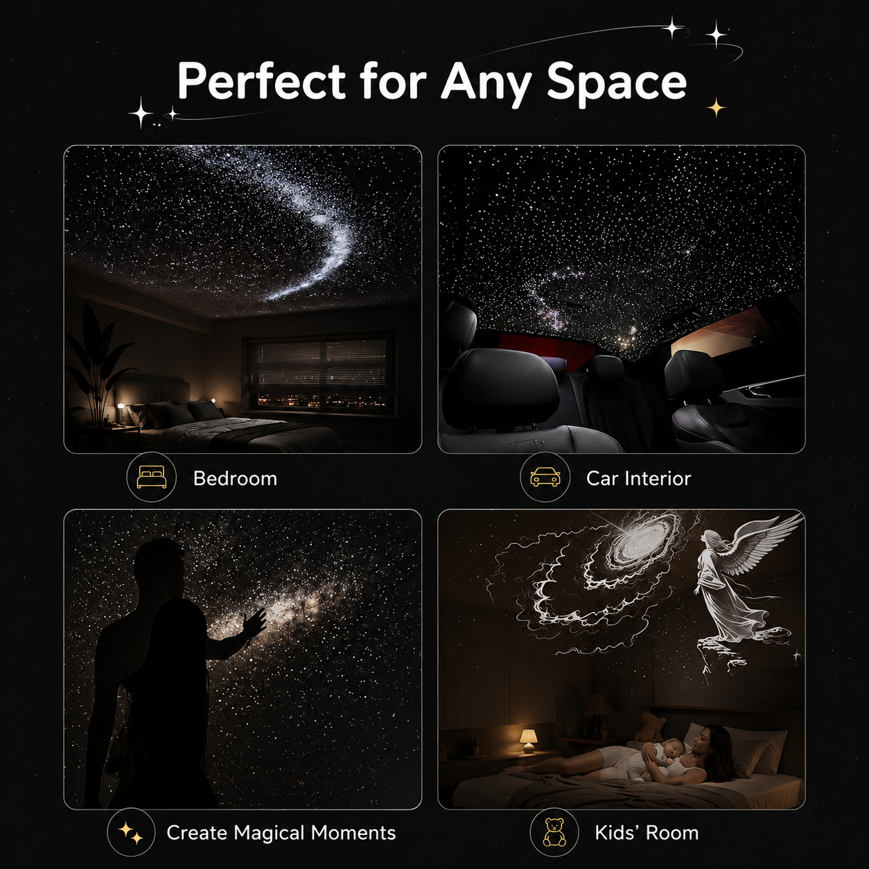 Galaxy Star Projector