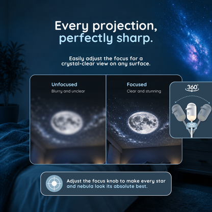 Galaxy Projector & Cozy Night Light